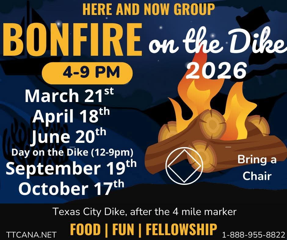 Texas City Bonfire on the Dike