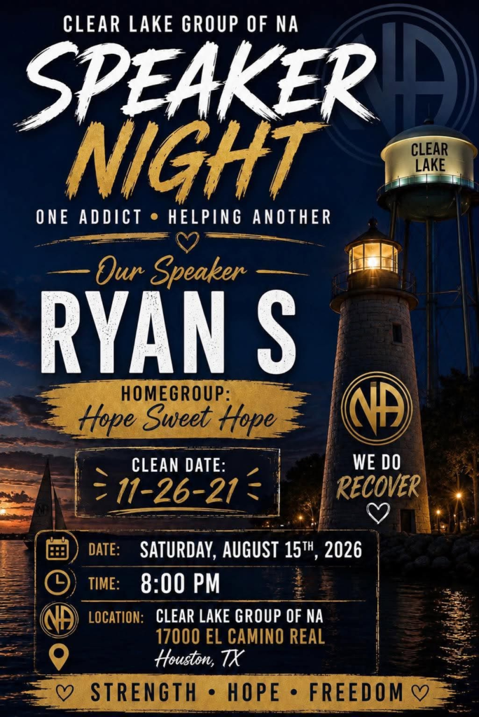 CLGNA Speaker Meeting - Ryan S. (Home Group: Hope Sweet Hope)